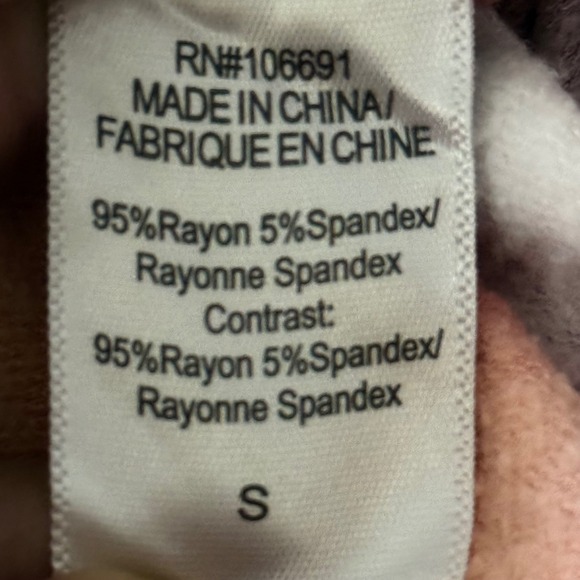 YFB Young Fabulous & Broke Pink Tie Dye Lounge Jogger Sweatpants Boho Small - Picture 4 of 5